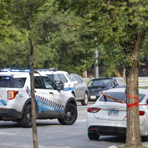 Suspects in custody after shooting near Illinois courthouse killed two, injured one