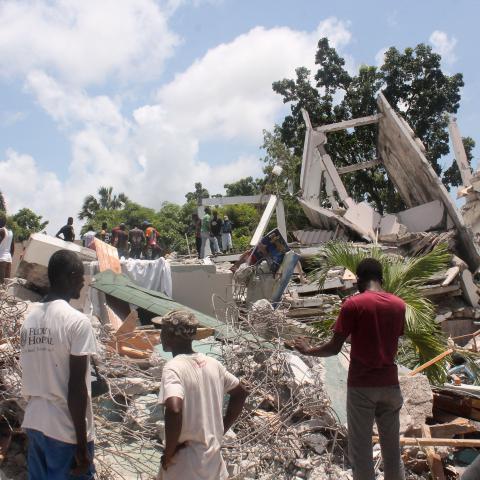 Haiti earthquake death toll reaches 724 as tropical storm approaches