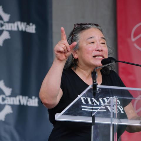 TIME'S UP leader Tchan resigns amid backlash to women's group's connection to Cuomo scandal