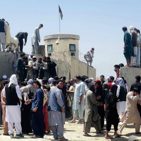 U.S. Air Force investigating civilian deaths of Afghans who clung to planes at Kabul Airport