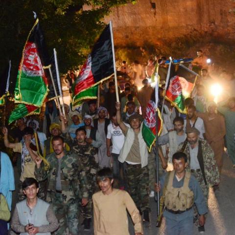 Taliban violently break up Afghan protesters, killing one: Report