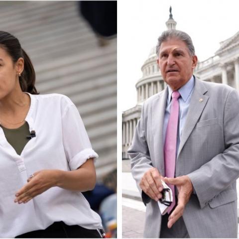 AOC responds to Manchin's 'young lady' remark