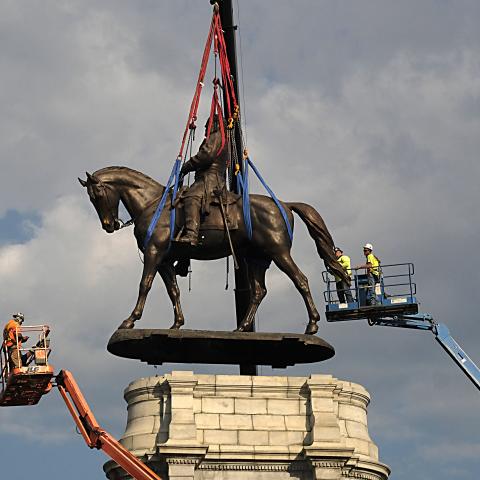 Trump decries Robert E. Lee statue removal as destroying U.S. history and culture
