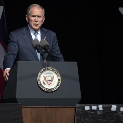 Bush's 9/11 remarks on domestic extremism 'not exclusive to January 6' riot, spokesperson says
