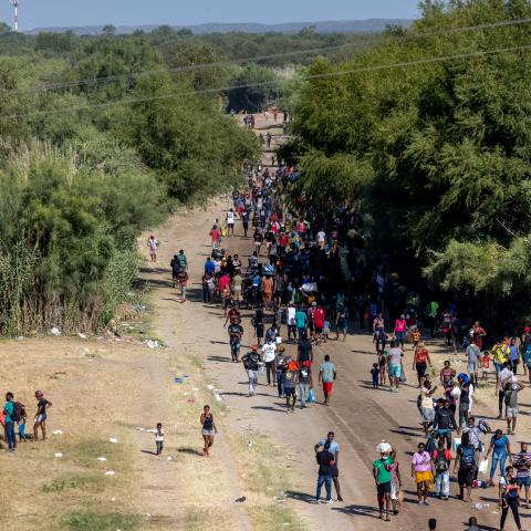 U.S. expels hundreds of Haitian migrants from border as surge in the south continues