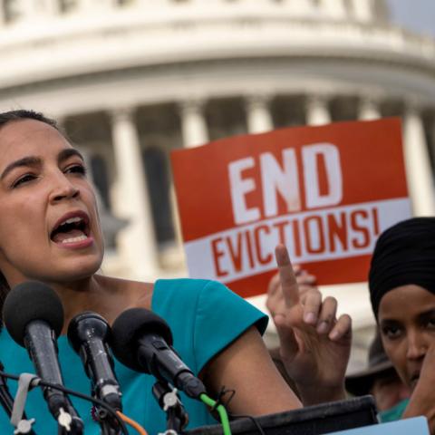 Defund-the-police firebrand Ocasio-Cortez gets protective police escort