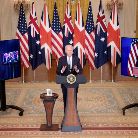 President Biden announces joint deal with U.K. and Australia to counter China