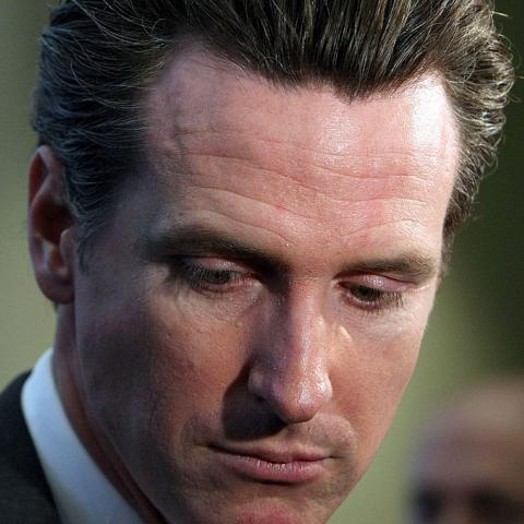 Rose McGowan and Larry Elder address issues today related to Gov. Newsom ahead of Tuesday's recall