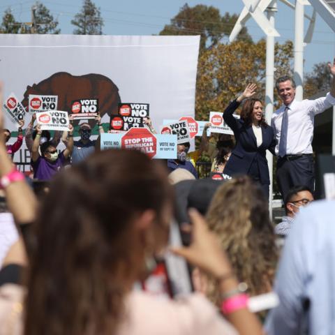SOS? Newsom calls on White House for help despite lead in polls