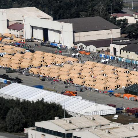 Afghan refugee camp, Ramstein