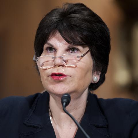 Laura Wertheimer testifies at a Senate Banking, Housing and Urban Affairs Committee hearing in Dirksen Building on her nomination to be inspector general of the Federal Housing Finance Agency, June 17, 2014.