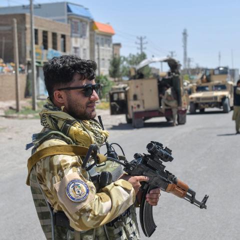 Afghan National Army soldier, Herat, Aug. 1, 2021