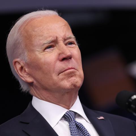 Joe Biden speaks during Jan.2023 Presser 