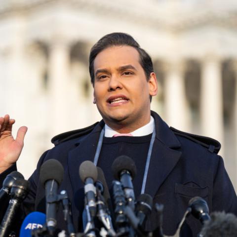 George Santos could face state charges after release from prison