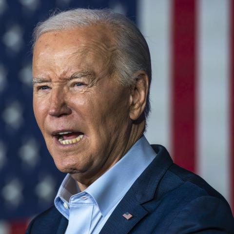 Biden encourages Congress to pass Johnson’s foreign aid plan in departure from previous stance