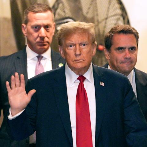 Trump quips he'll drop 'lethargic' label for Bill Barr after ex-AG endorses him