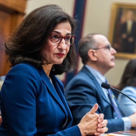 Embattled Columbia University president resigns from post