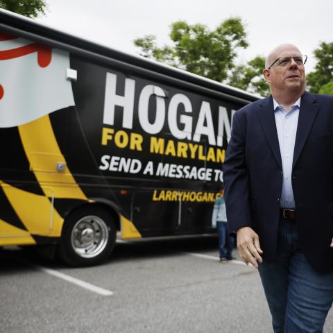 Angela Alsobrooks, Larry Hogan Maryland Senate race tied: Poll