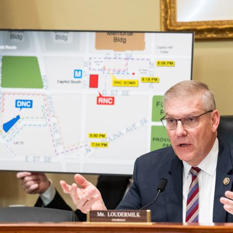 Loudermilk asks for interview with key pipe bomb witness whose timeline diverges with FBI