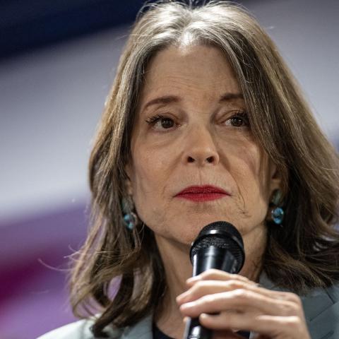 Marianne Williamson throws hat back in the ring for Democratic nomination after Biden debate
