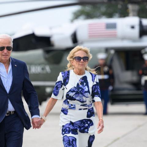 Bidens participate in post-debate Vogue photoshoot while in Camp David deciding president's future