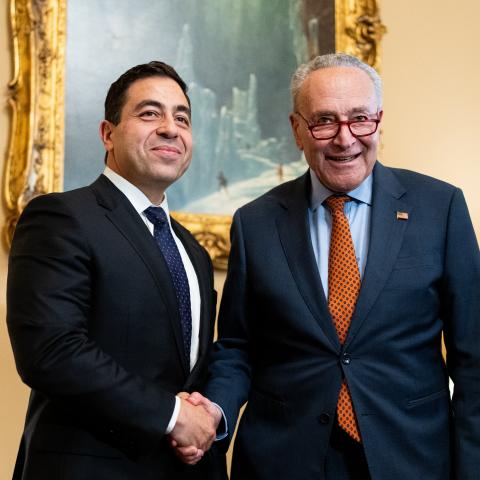 George Helmy sworn in as Menendez's replacement as new senator from New Jersey