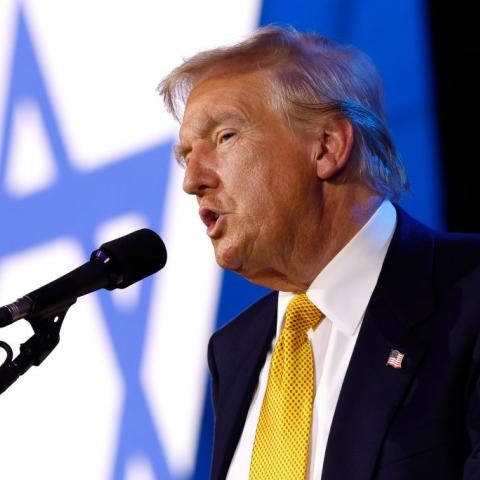 Watch Live: Trump speaks at Oct. 7 remembrance event