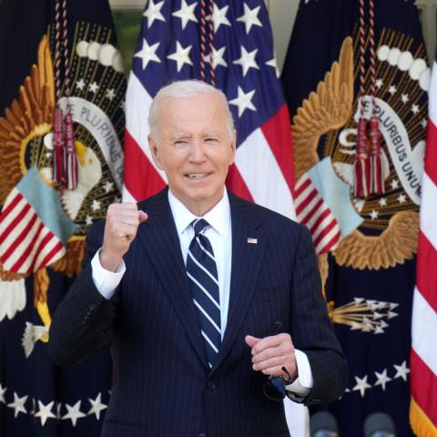 Trump laments 'mess' left by Biden administration