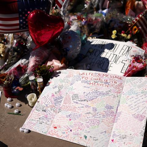 Teen arrested for allegedly trampling through Kirk memorial at Turning Point USA headquarters