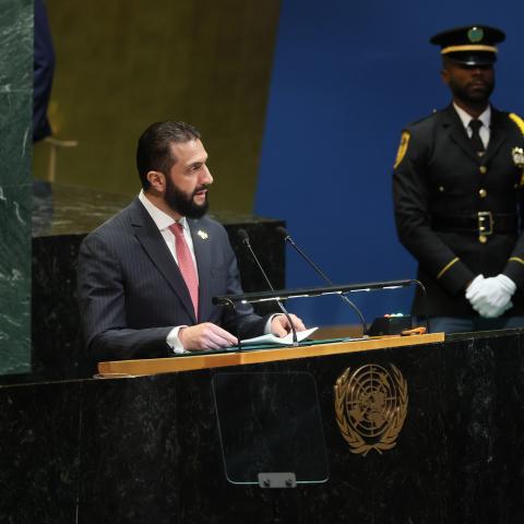 Syrian minister thanks Trump for lifting sanctions as al-Sharaa gives UN speech