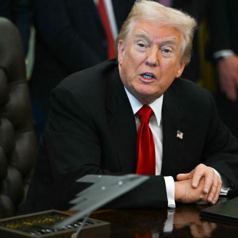 Trump says he would sign legislation that authorizes release of Epstein files