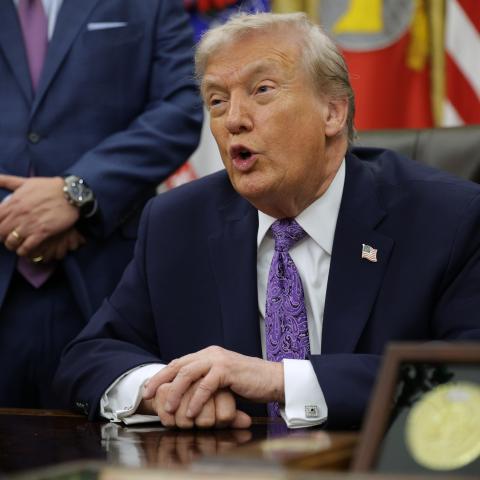 Trump calls for US to return to moon in 2028 as part of ambitious new space agenda