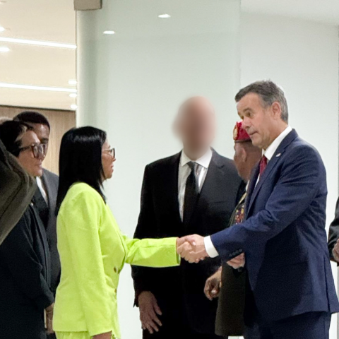 CIA chief meets new Venezuelan leader, warns country to stop consorting with cartels and US enemies