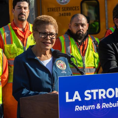 As LA Mayor Bass seeks reelection, brother sues over Palisades fires hurting her reelection bid