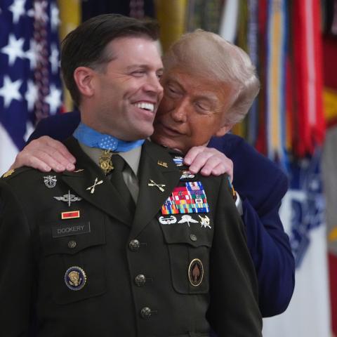Here are Thursday's three Medal of Honor recipients