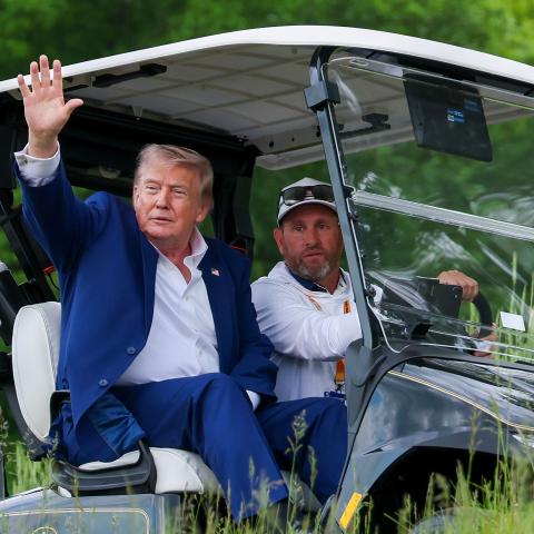 Olympic organizers working with Trump administration on pre-Summer Games golf tournament