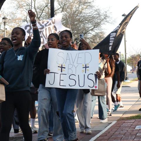 Public university commandeered Christian student groups while leaving Muslim group alone, suit says